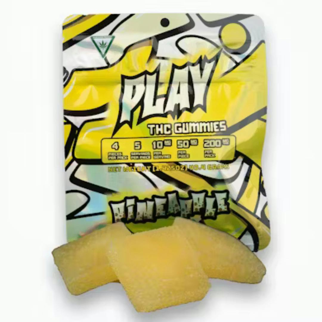 PLAY | 200mg Gummies | Pineapple