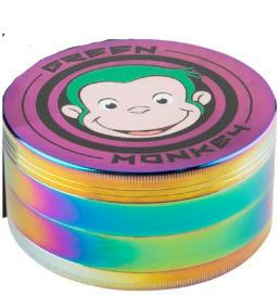 Green Monkey | 75mm Grinder | Rainbow