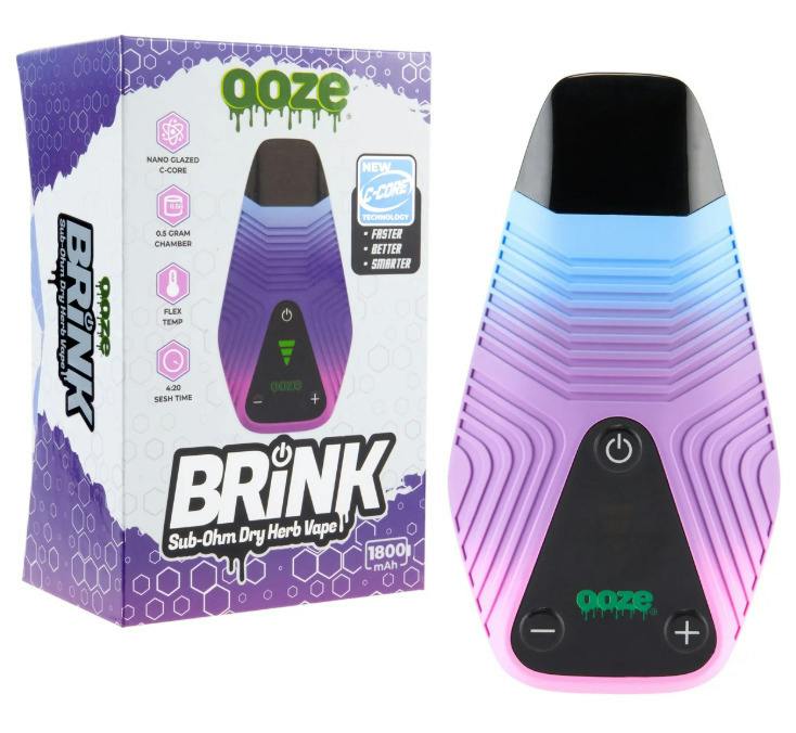 Ooze | Brink 1800 mAh Dry Herb Vaporizer | Twilight