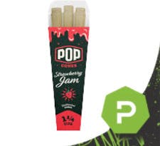 Pop Cones | Strawberry Jam 6pk