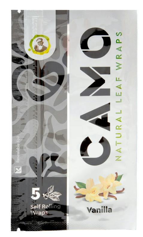 Camo | Natural Leaf Wraps | Vanilla