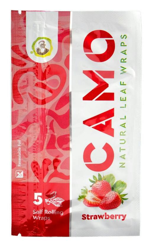 Camo | Natural Leaf Wraps | Strawberry