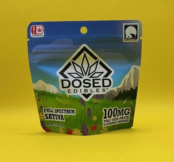 DE, Gummy Sativa, 100mg at The Knotty Puffin