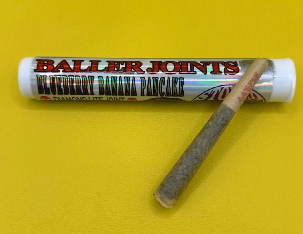 RR, Blueberry Banana Pancake, Baller Joint Diamond Lite, .75g - Hybrid at The Knotty Puffin