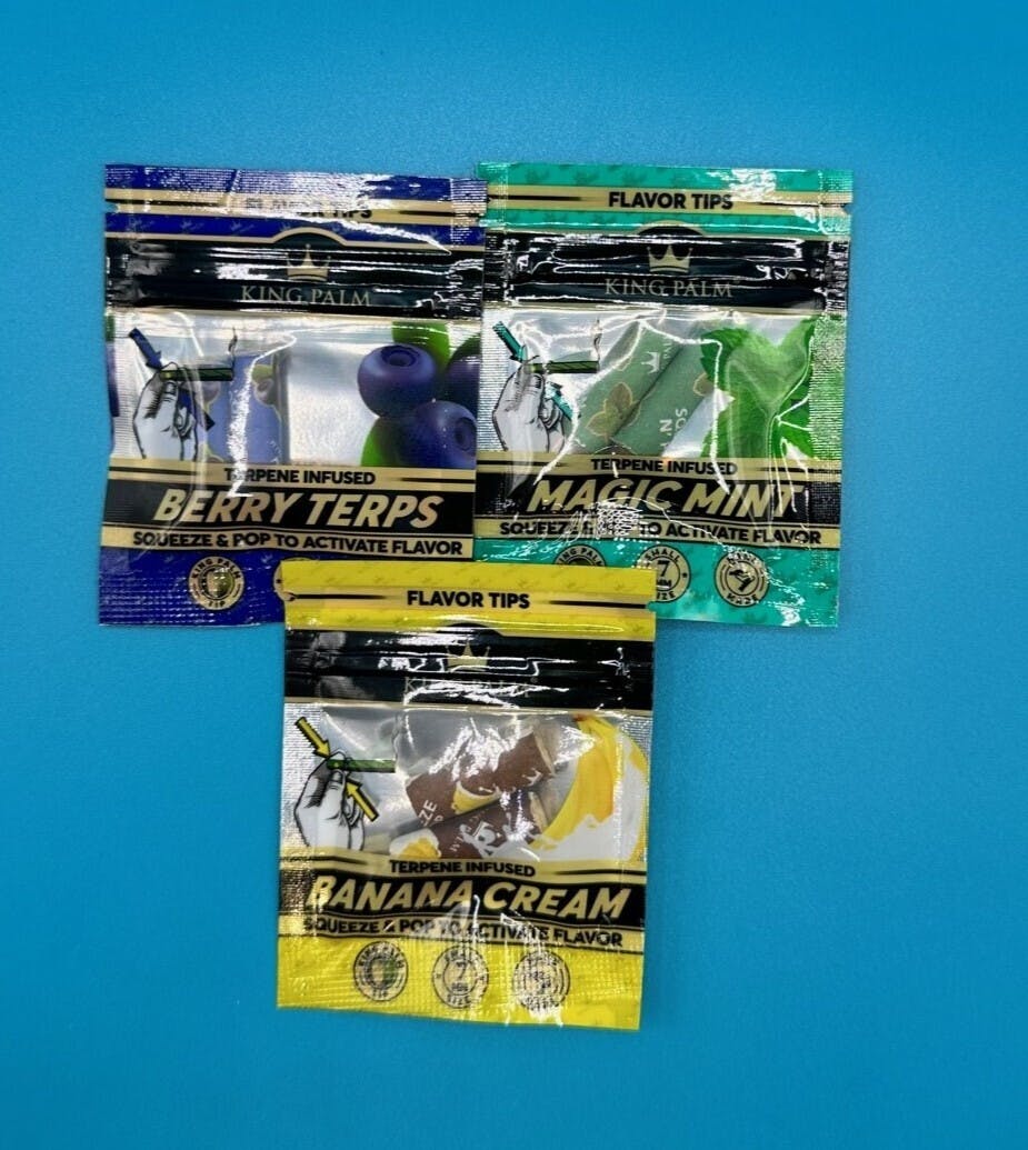 King Palm Flavored Tips - at The Knotty Puffin