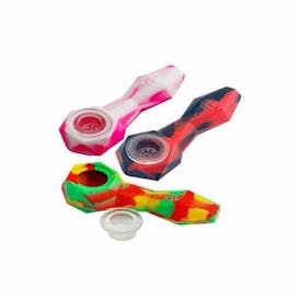 Silicone Leaf Hand Pipe (36292)