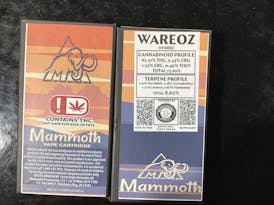 Mammoth WAREOZ - VAPE CART Jackpot