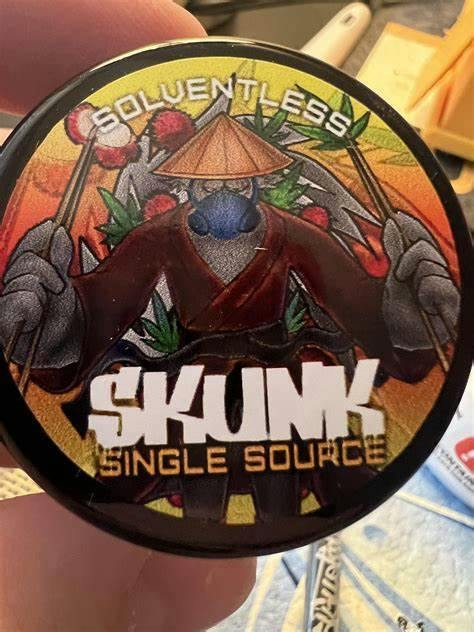 Skunk Rainbow Push Pop Live Rosin Batter 3.5g