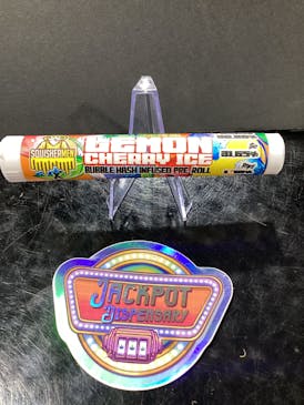 Squishermen Lemon Cherry Ice infused preroll Rec Hab