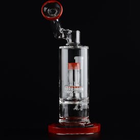 35031 glass water pipe red