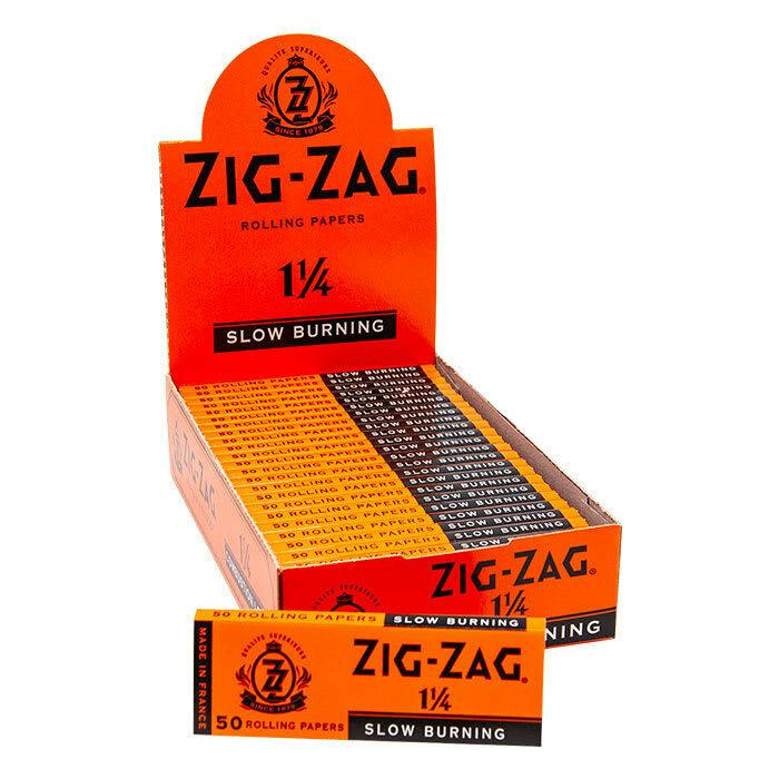 Zig Zag Slow Burning Rolling Paper 1 1/4