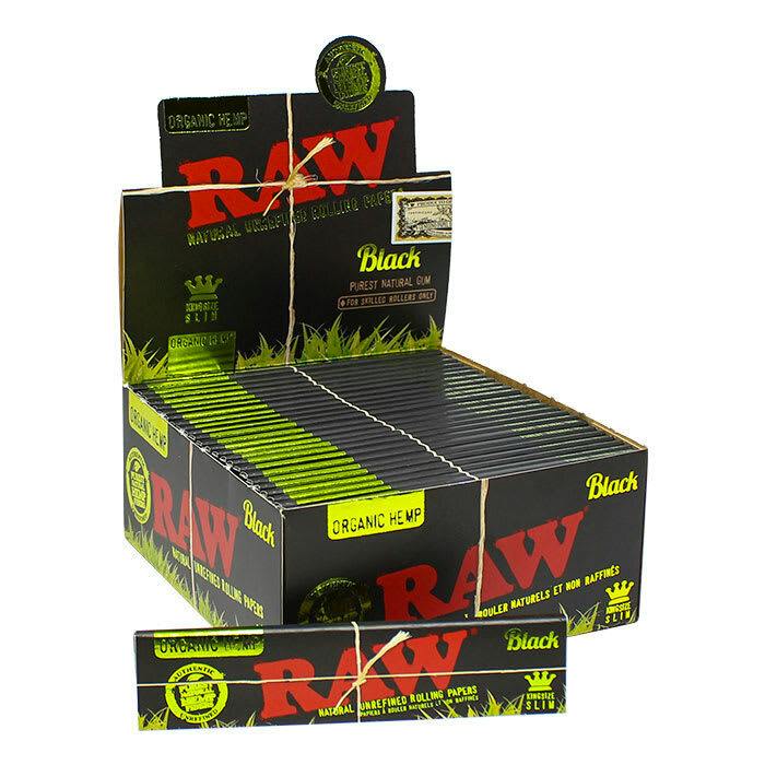 Raw Black Organic King Size Rolling Paper