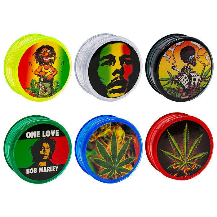 Funky Pictures 3 Part Plastic Grinder