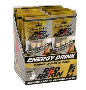 King Palm Energy Drink 2 Mini Rolls