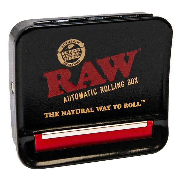 Raw Black Adjustable Automatic Rolling Box 70mm Single Wide