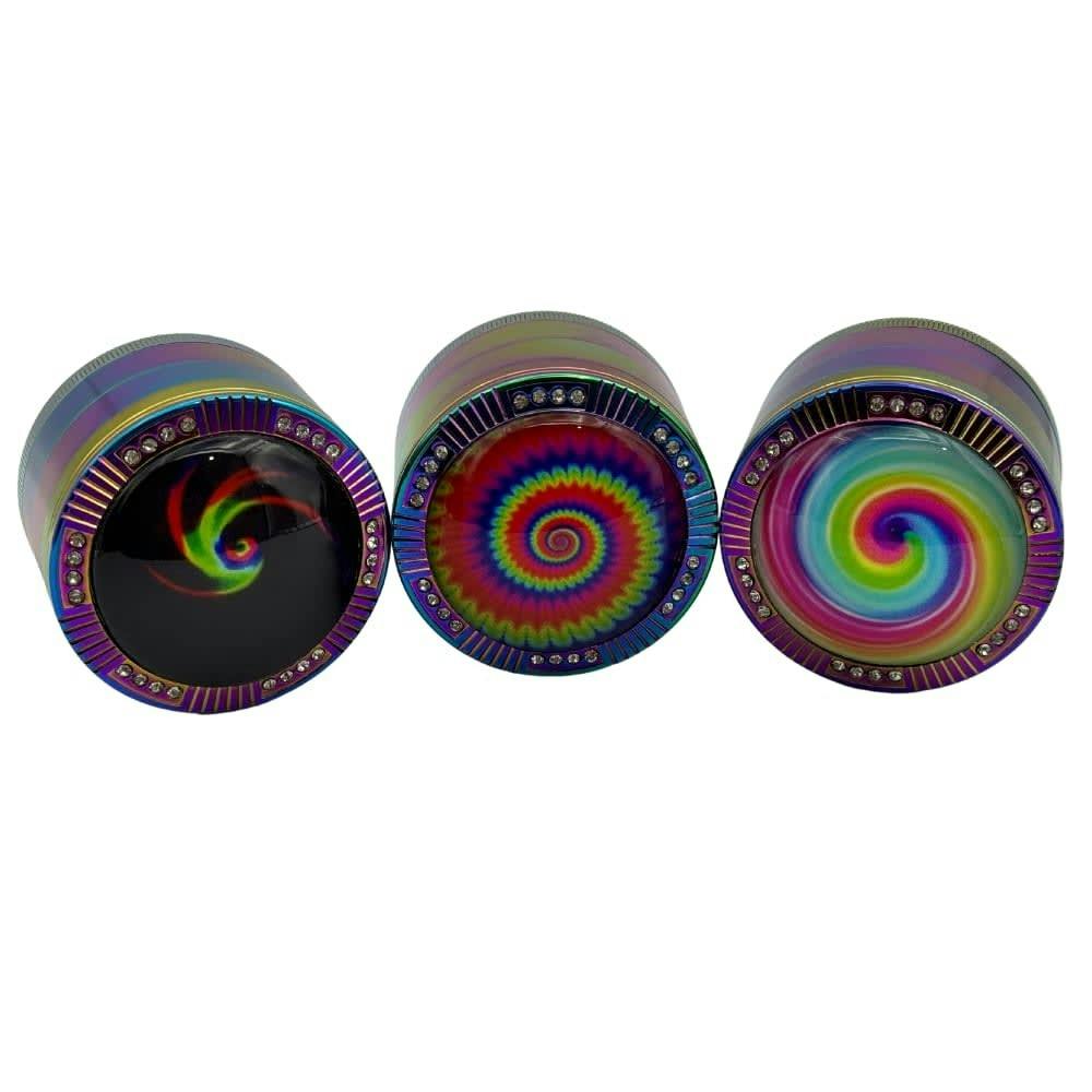Rainbow Spiral 4pc grinder