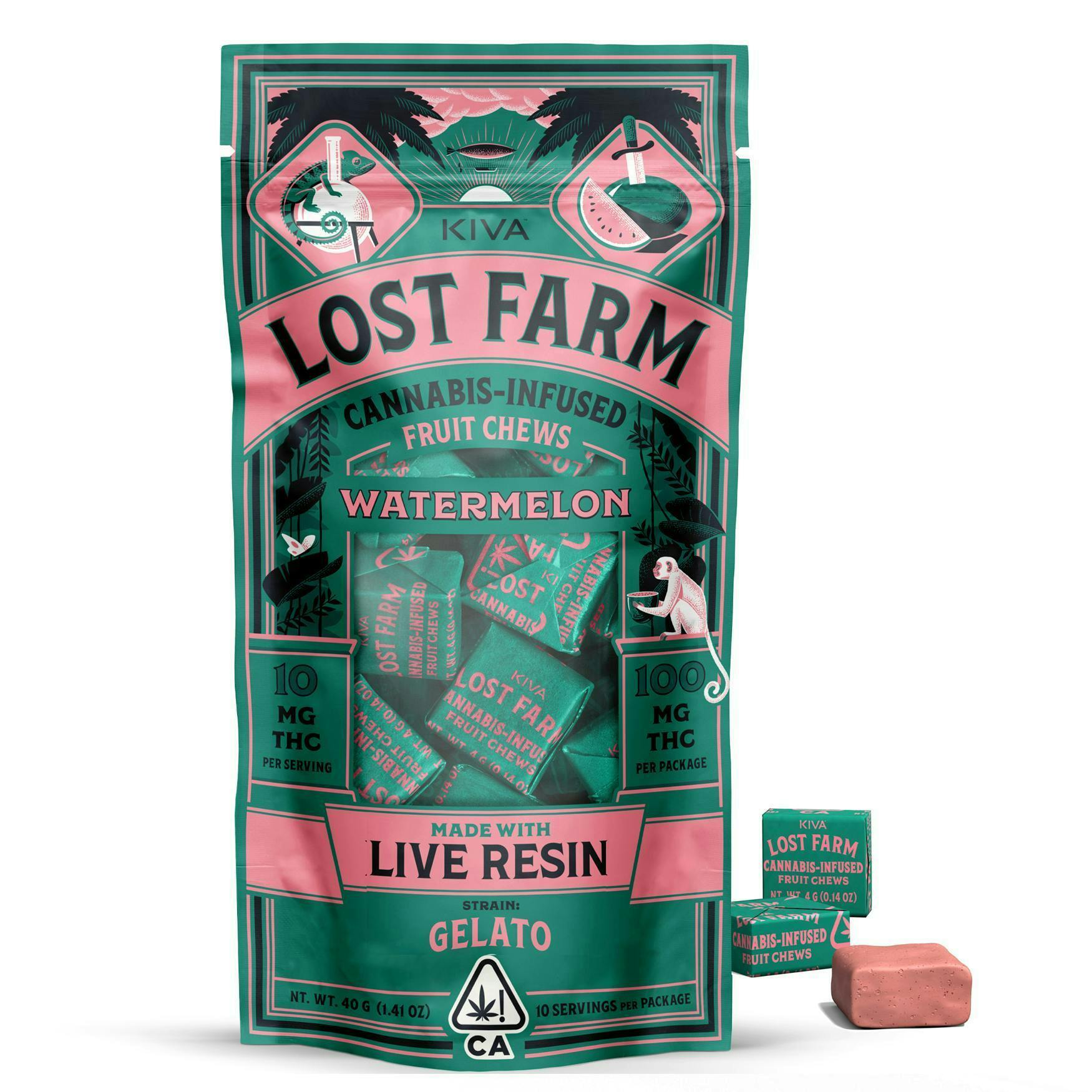 Watermelon (H) — Fruit Chews - Watermelon