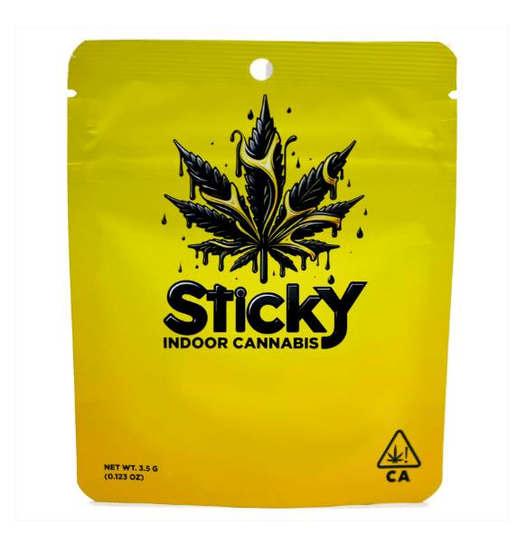 Sticky Brand - Blue Cherry Gelato 28.91% 3.5g - Eighth