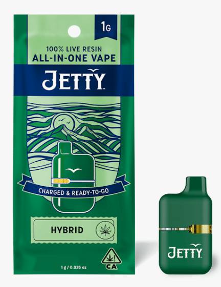 Jetty - Moonshiner (H) Live Resin AIO 1g - Moonshiner (H) Live Resin AIO