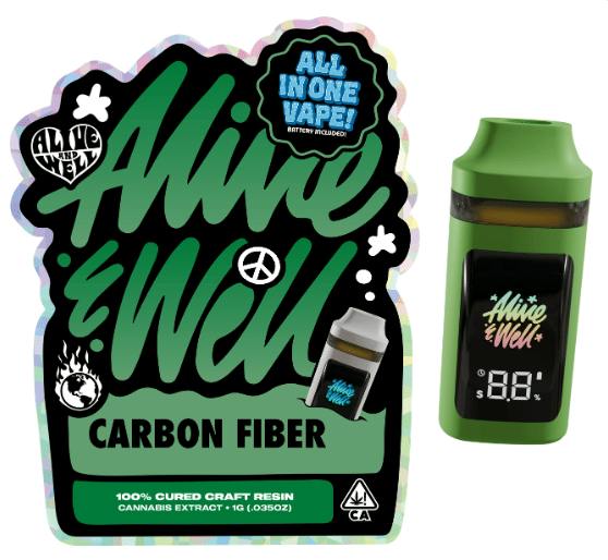 Alive and Well - Carbon Fiber (S) AIO Cured Craft Resin 1g - Carbon Fiber (S)