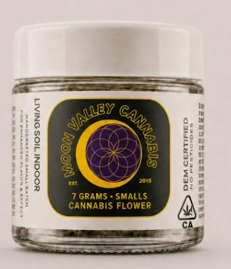 Moon Valley Cannabis - S.A.H. AF 29.2% Living Soil 7g smalls - Quarter