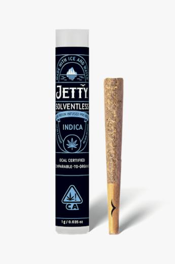 Jetty - Platinum Kush x Triangle GMO (I) 1g Ocal Solventless Rosin Preroll - Platinum Kush x Tria...