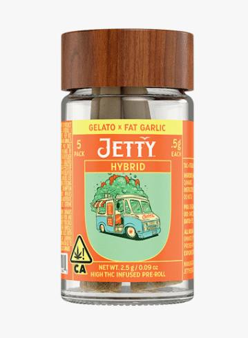 Jetty - Gelato x GSC (H) High THC 2.5g 5pk Jar - Gelato x GSC (H) 5pk