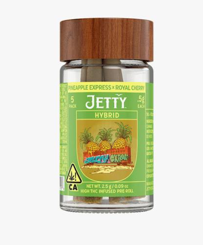 Jetty - Pineapple Express x Pineapple Express (H) High THC 2.5g 5pk Jar - Pineapple Express x Pin...