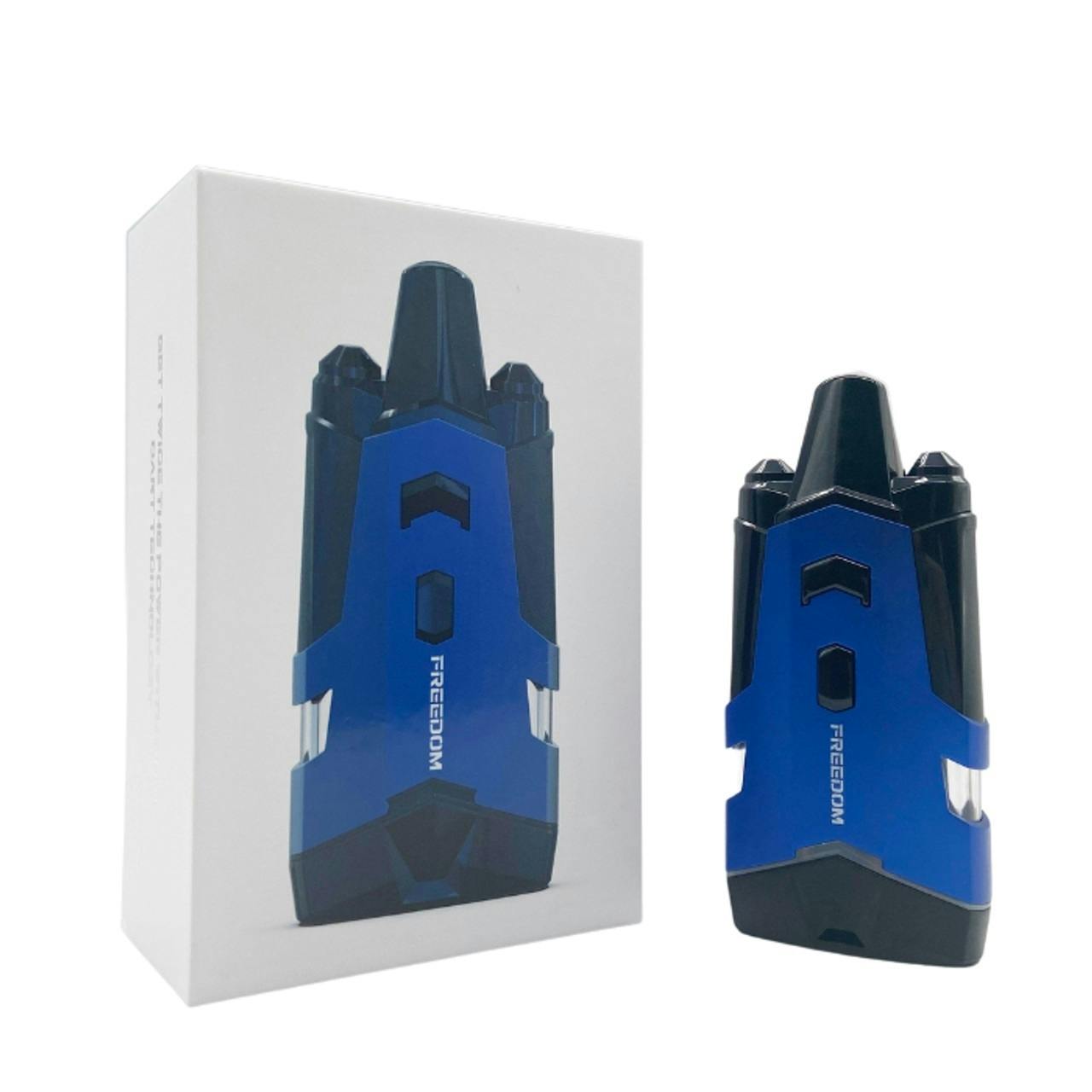 Freedom - Duel Cart Vaporizer - Blue