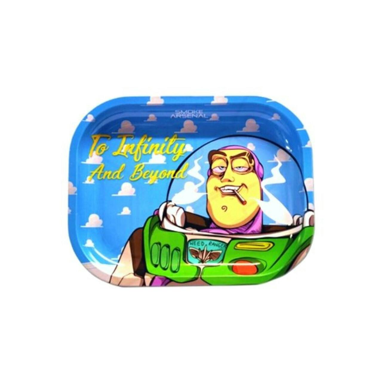 Infinity And Beyond Metal Rolling Tray - Small