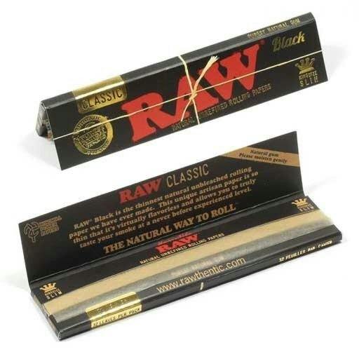 Raw Black King Size Slim