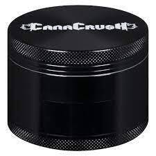 CannaCrush 4 Piece 2" Grinder - Black