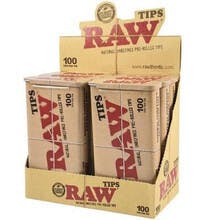 Raw Classic Pre-Rolled Tin Tips - 600ct tips