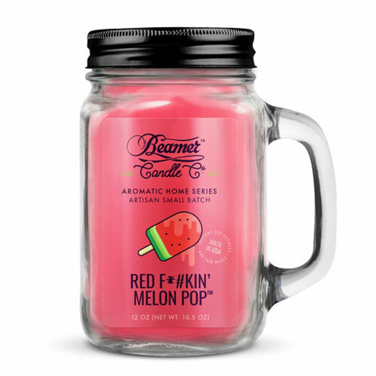 Beamer Candles - Red F*#kin Melon Pop - 12oz