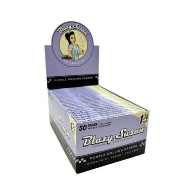 Blazy Susan Purple - 11/4 Rolling Paper - 50ct
