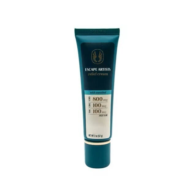Escape Artist-Menthol-Topical Cream 100 mg at Nevaeh Verde Dispensary Belleville NJ