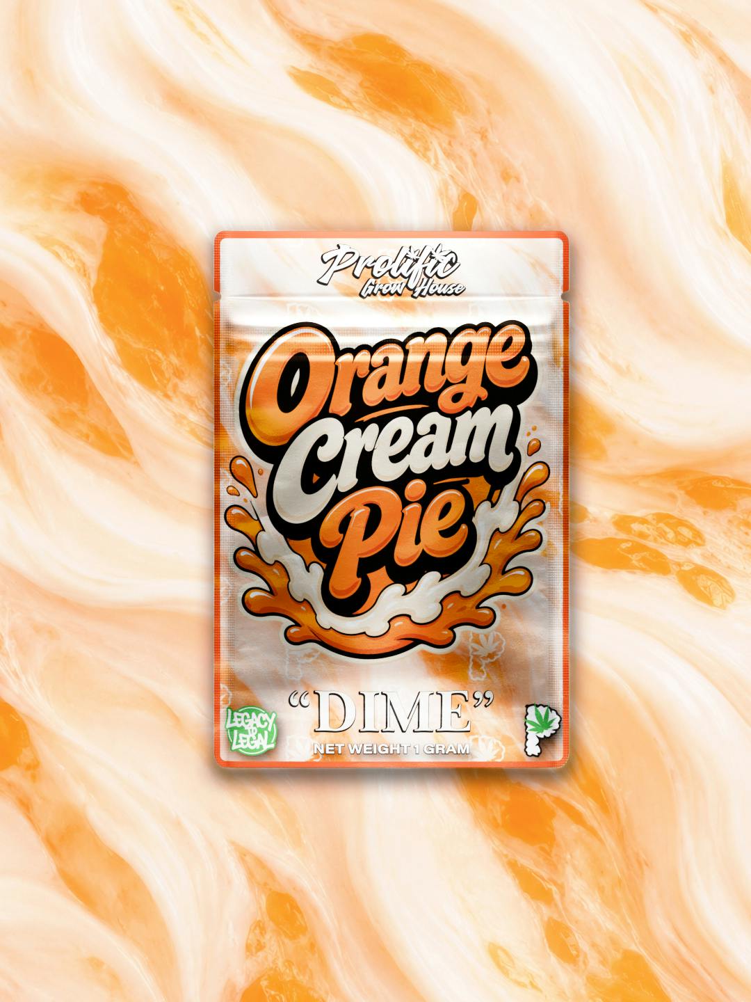 Orange Cream Pie Prolific Dime