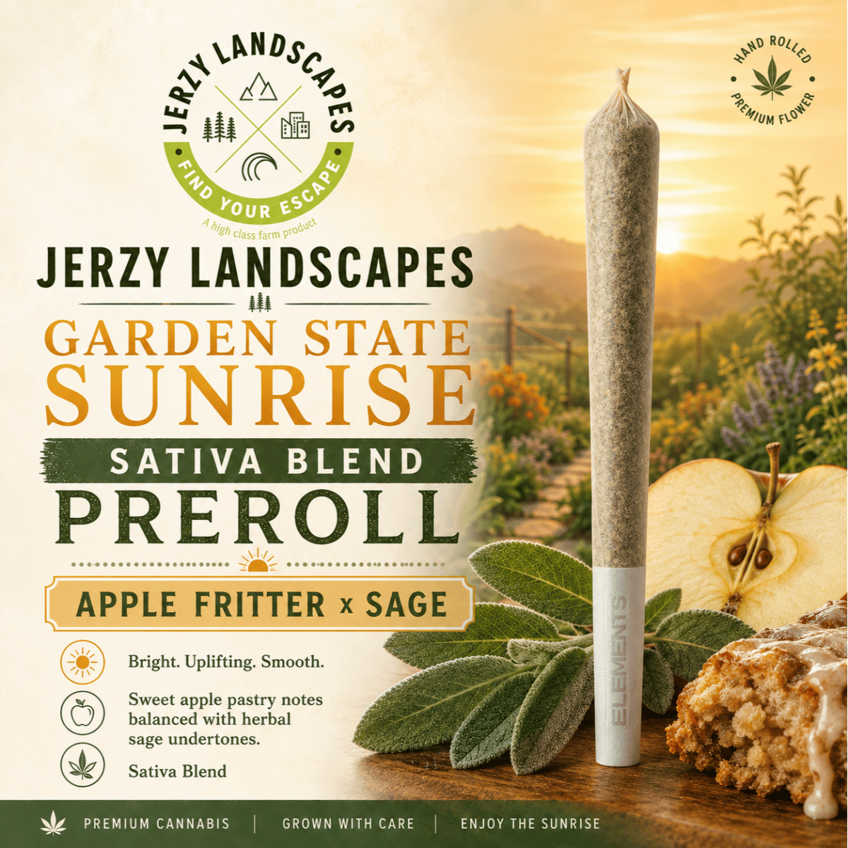 Garden State Sunrise Blend Jerzy Landscape