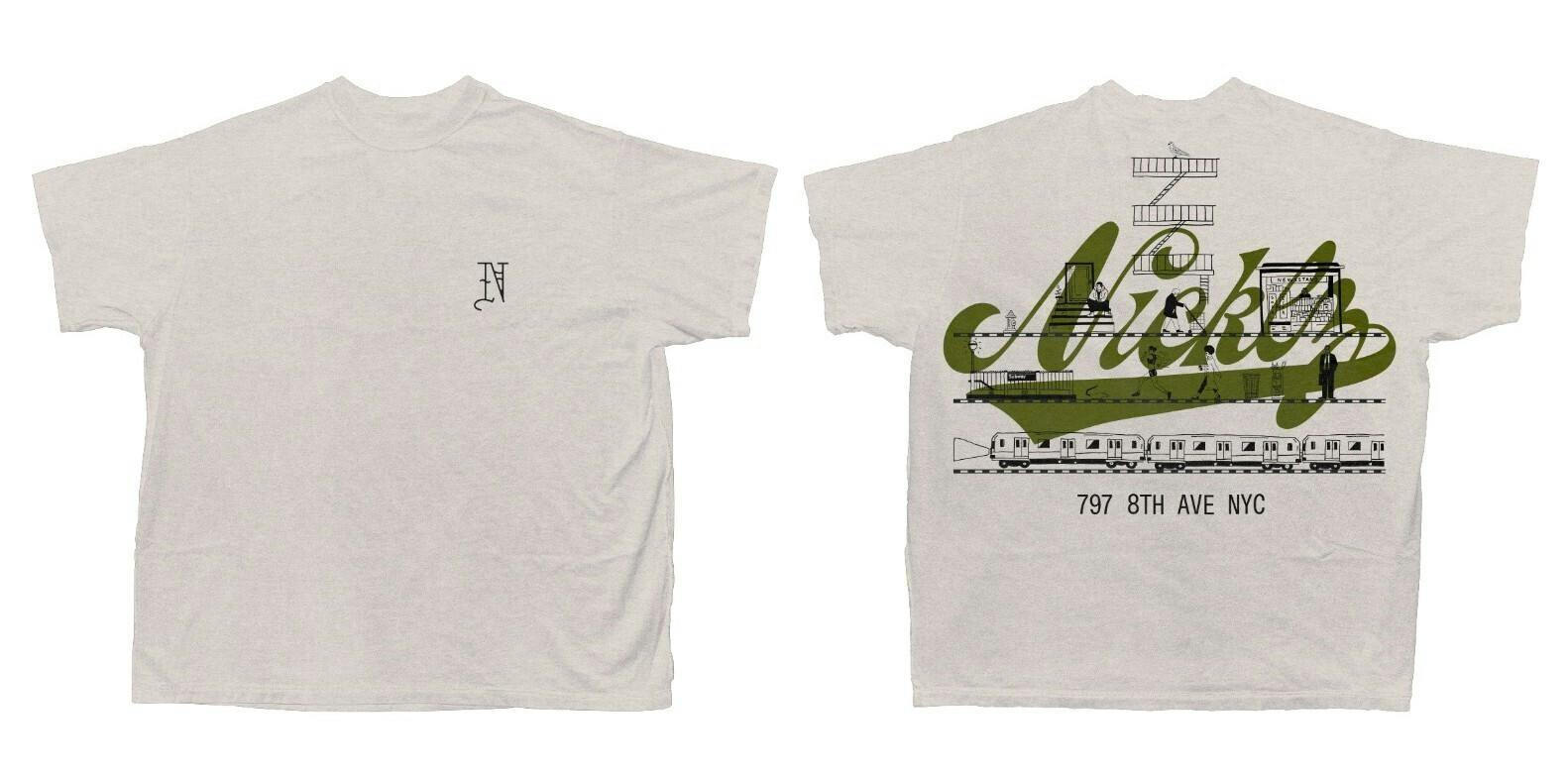 Grey Shirt Fire Escape