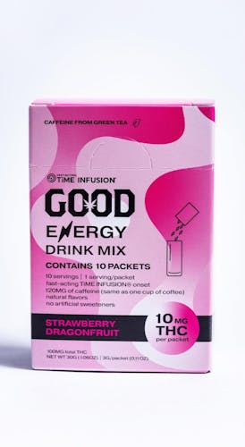 GC Strawberry Dragonfruit 10PK Energy Drink Mix 100MG