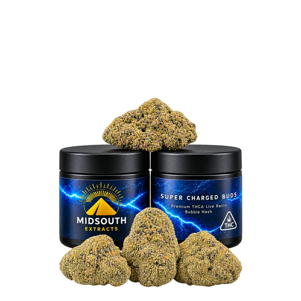 Mid South Extracts Super Charged Buds | Lemon Sherb 3.5g