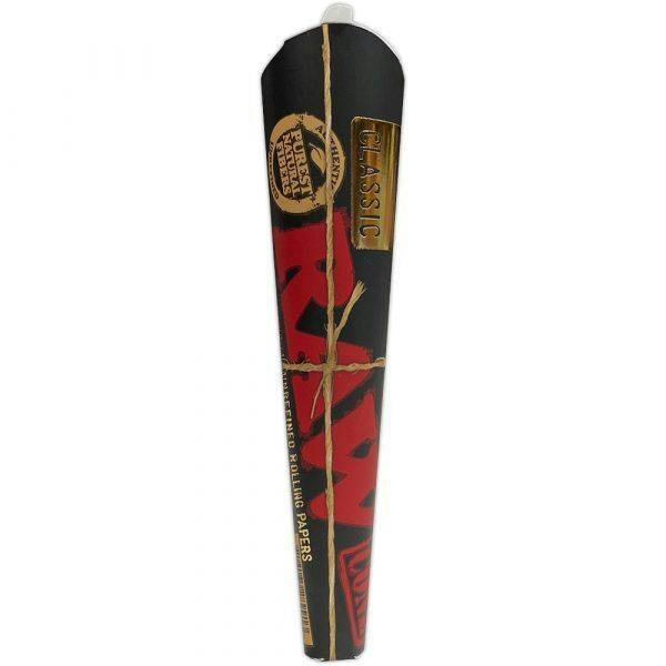 Raw Black 1 1/4 Size Cone 6pk