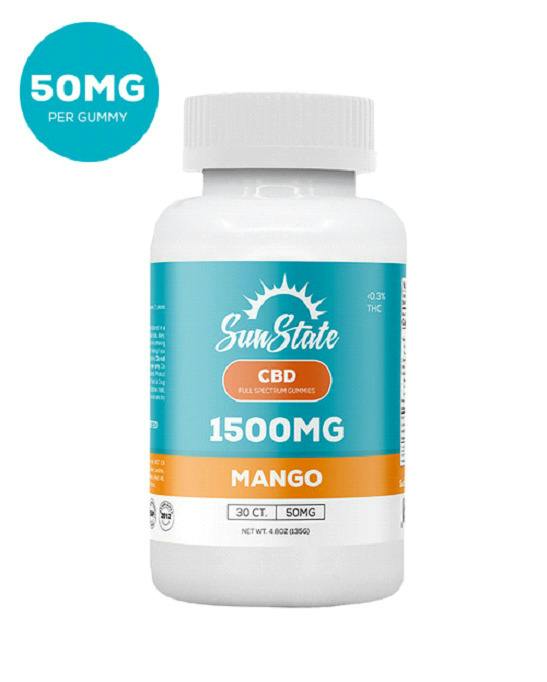 Sunstate Full Spectrum Grab N' Go Bag 30pk/1500mg - Mango