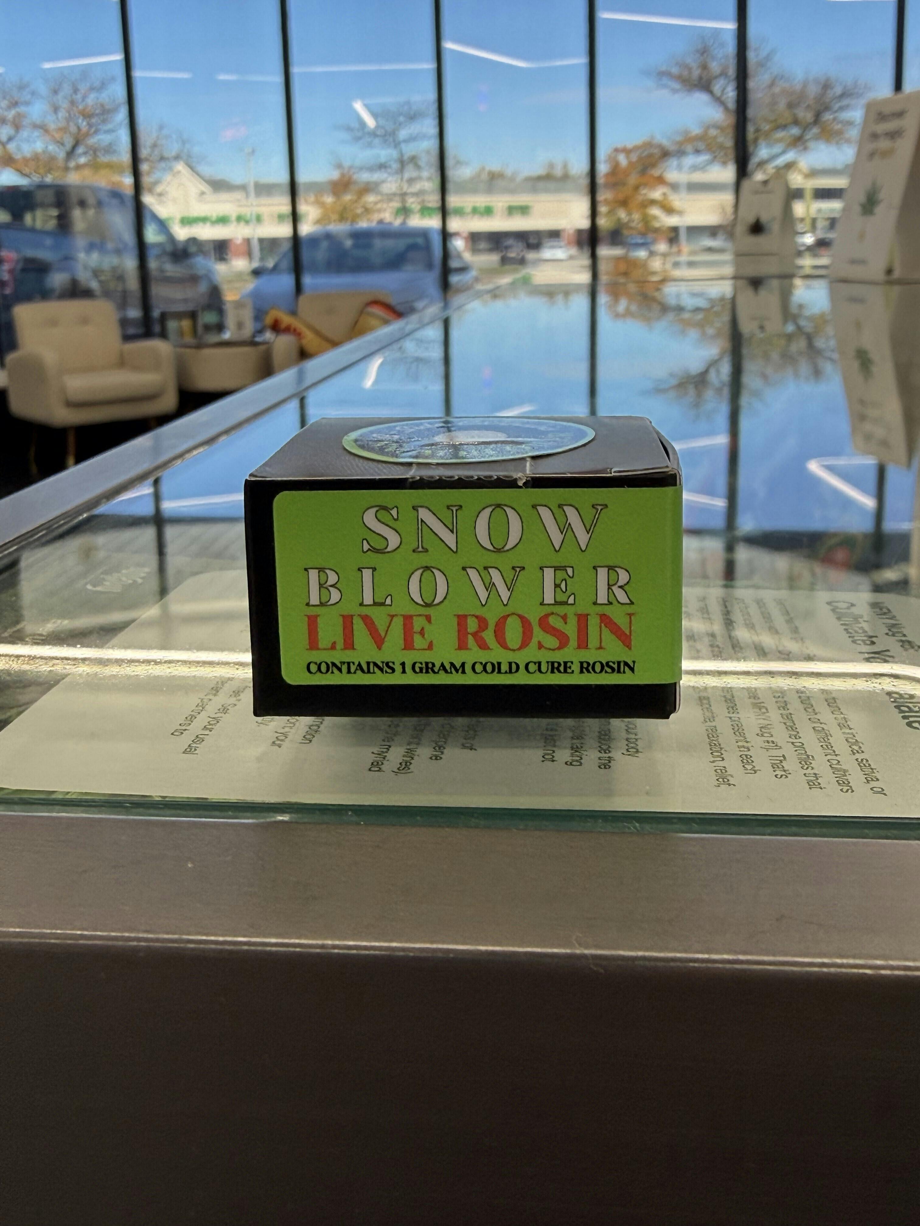 B-Side Cannabis Live Rosin 1g - Snowblower