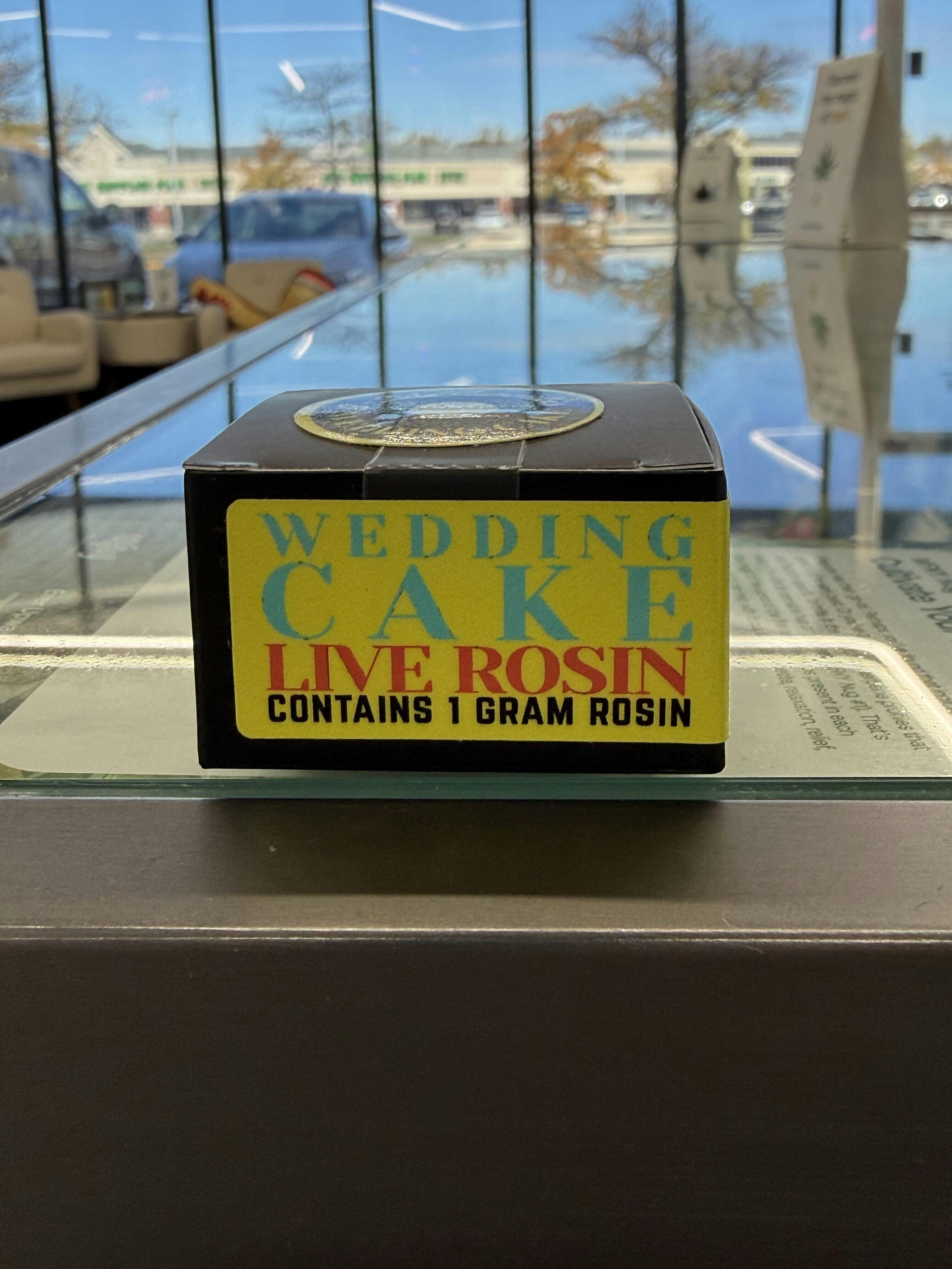 B-Side Cannabis Live Rosin 1g - Wedding Cake