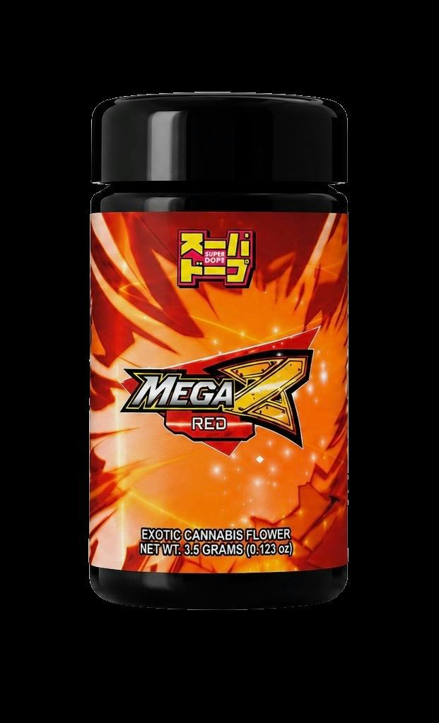 SUPER DOPE Flower 3.5g - Mega Z Red