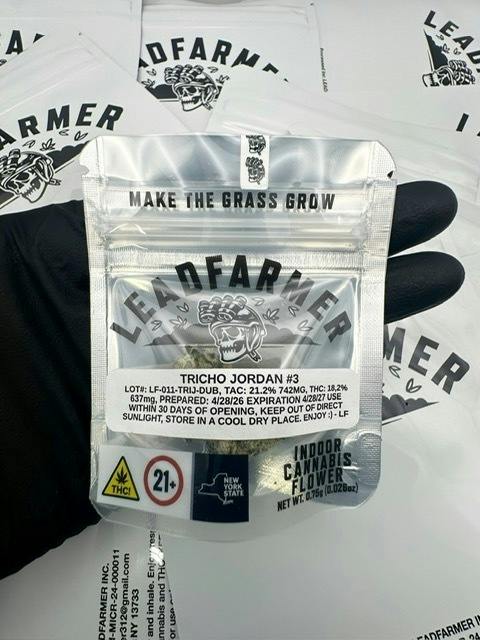 LeadFarmer Flower .75g Bag - Tricho Jordan