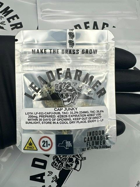 LeadFarmer Flower .75g Bag - Cap Junky