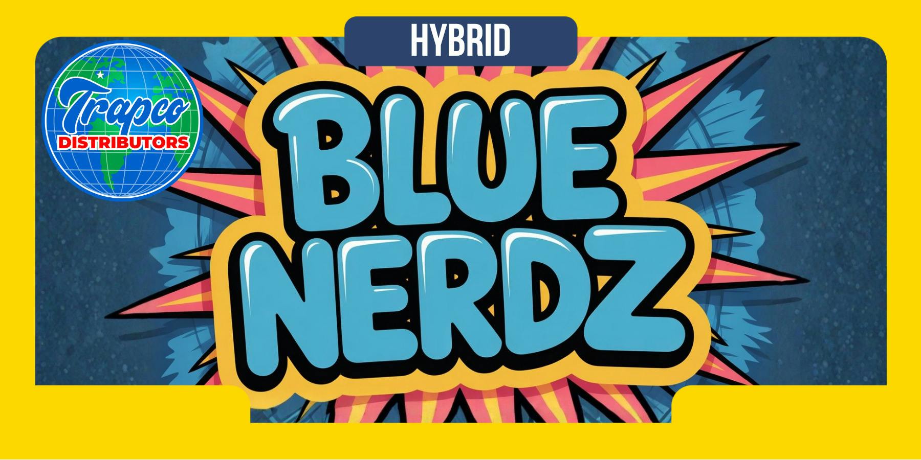 Trapco Flower Blue Nerdz