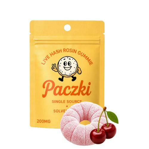 Paczki 200mg Live Rosin Gummy Very Cherry
